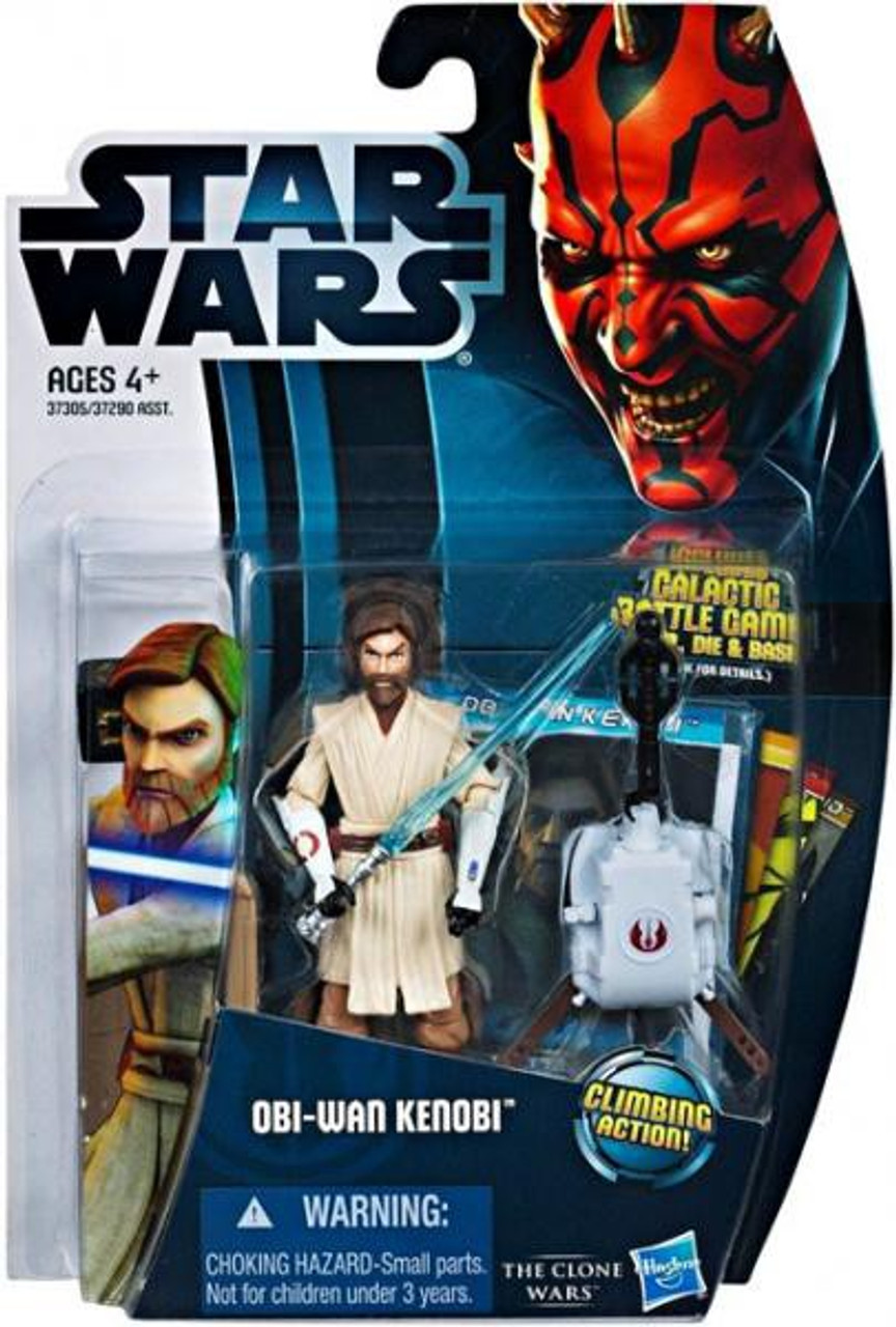 Star Wars The Clone Wars Clone Wars 2012 Obi-Wan Kenobi Action Figure CW12