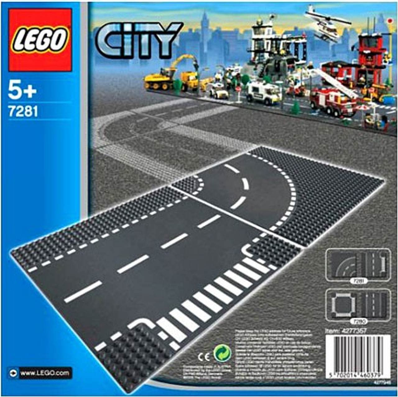 LEGO City T-Junction & Curves Set #7281