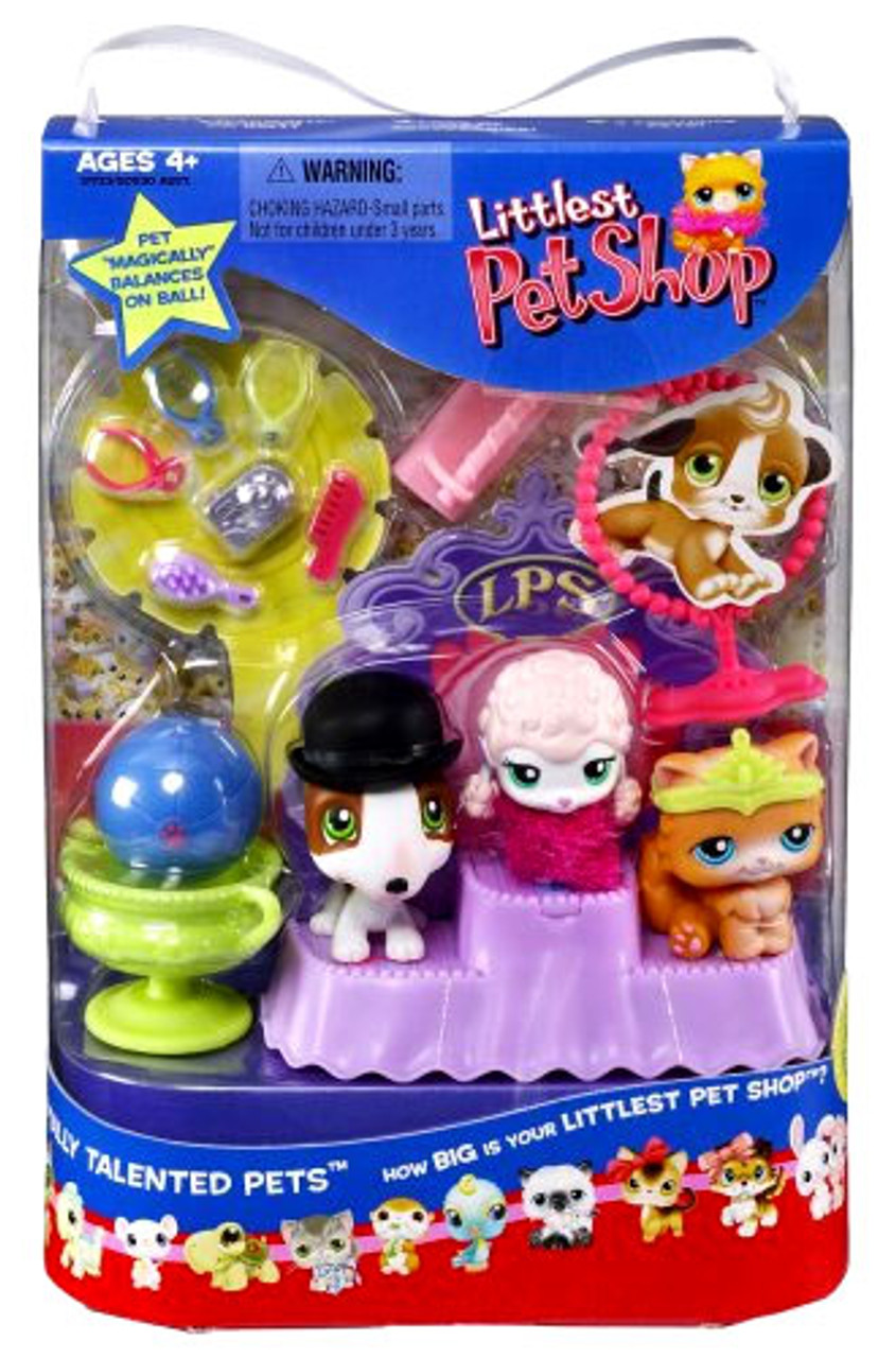 Littlest Pet Shop Best in Show Totally Talented Pets Figure Set