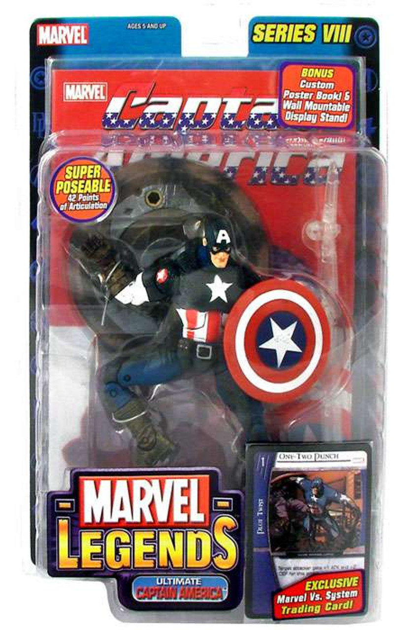 Marvel Legends Series 8 Ultimate Captain America Action Figure