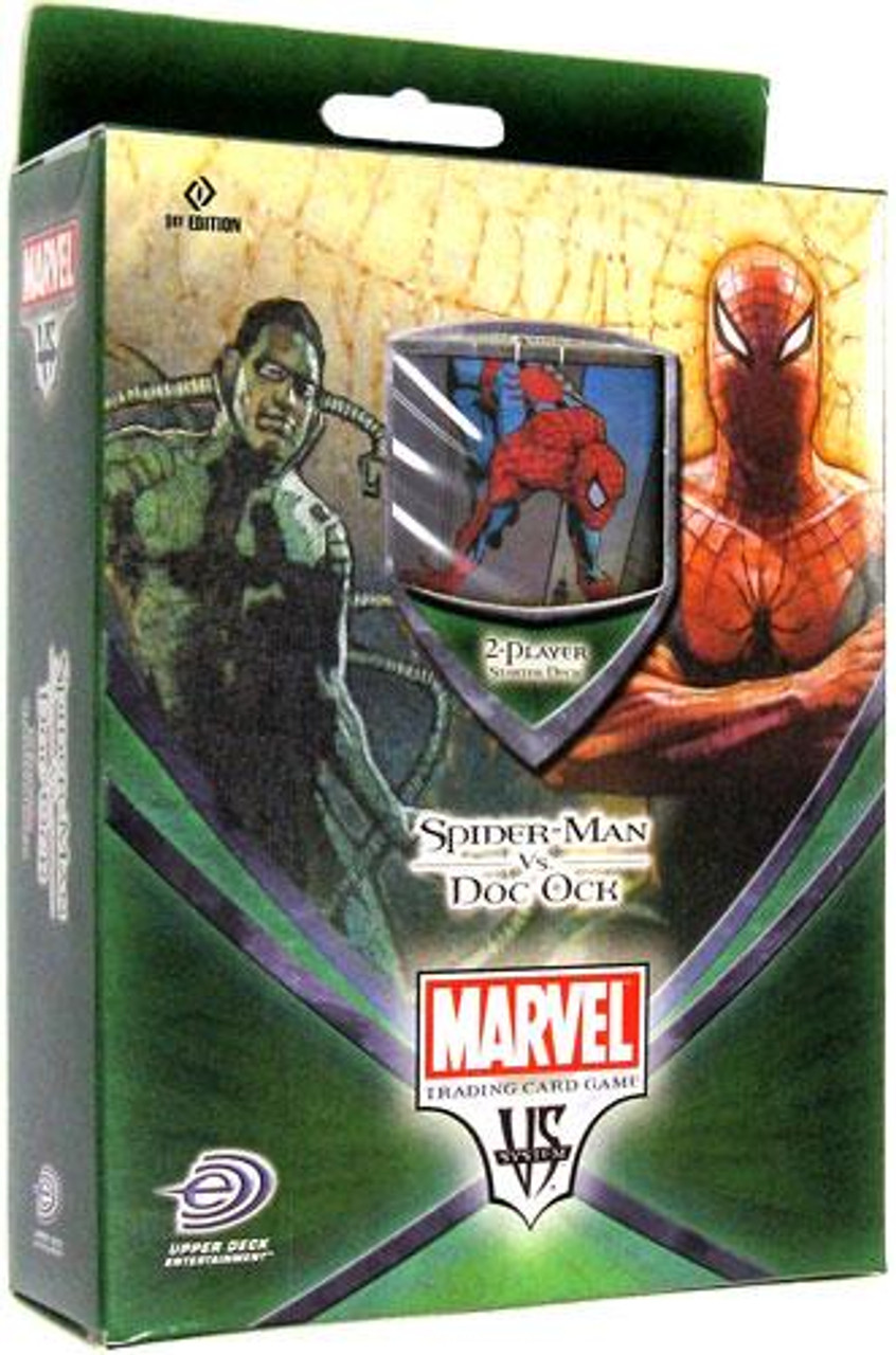 Marvel VS System Trading Card Game Web of Spider-Man Spider-Man vs. Doc Ock Starter Deck