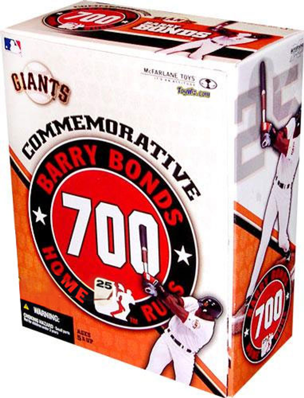 McFarlane Toys MLB San Francisco Giants Sports Picks Exclusive 700th Home Run Barry Bonds Exclusive Action Figure