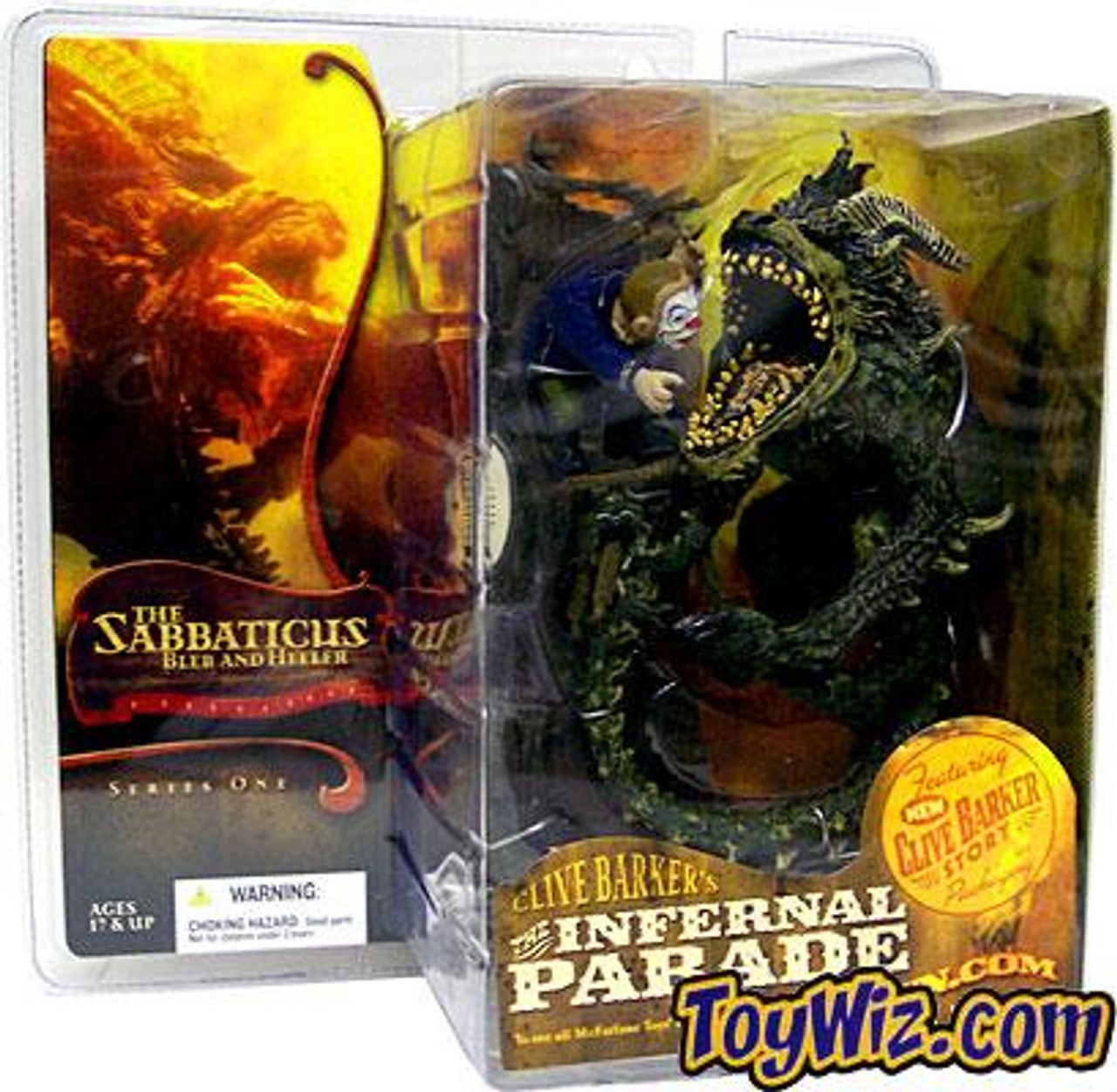 McFarlane Toys Clive Barker's The Infernal Parade Series 1 The Sabbaticus Beast Tamer Action Figure