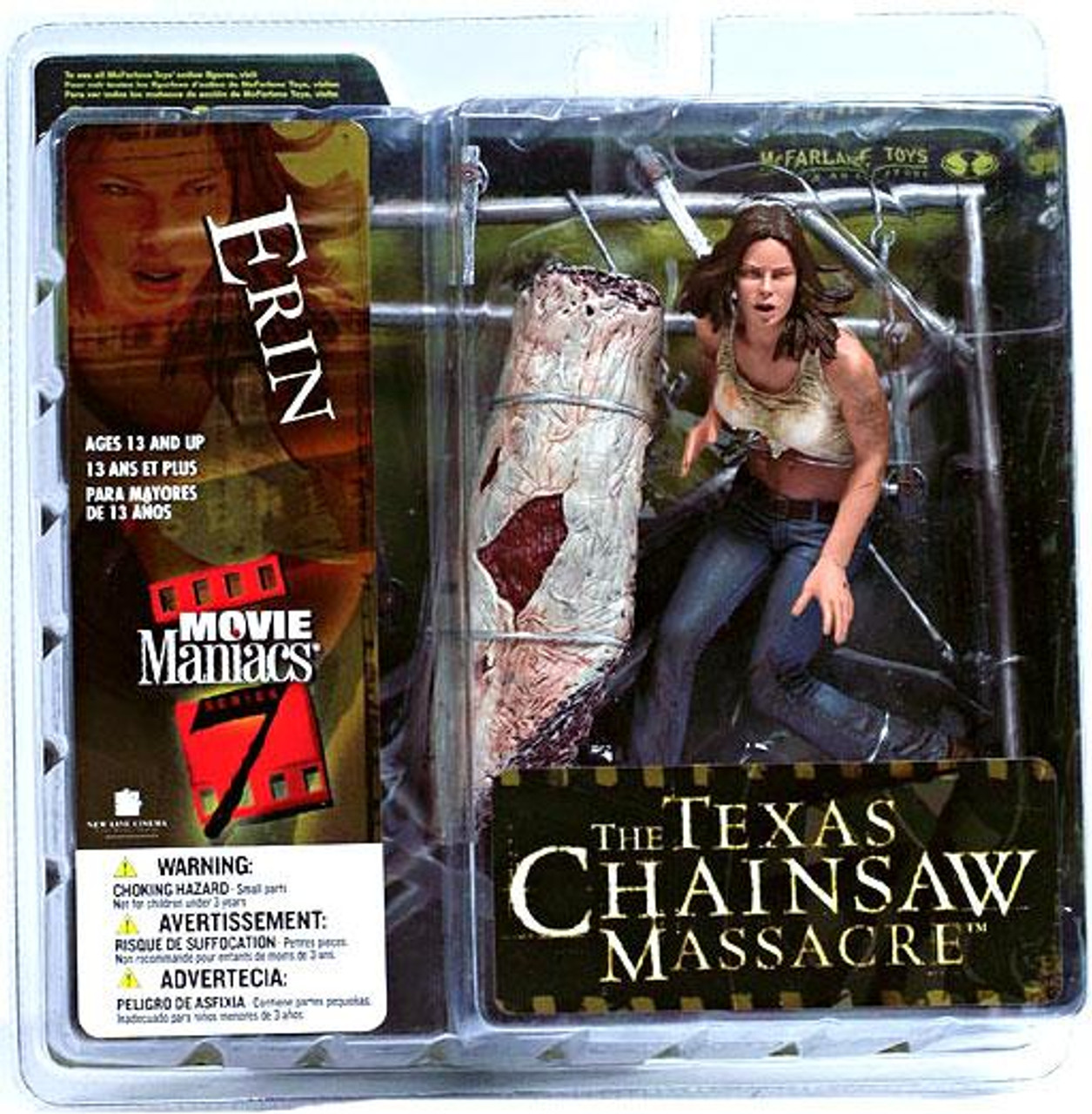 McFarlane Toys The Texas Chainsaw Massacre Movie Maniacs Series 7 Erin Action Figure