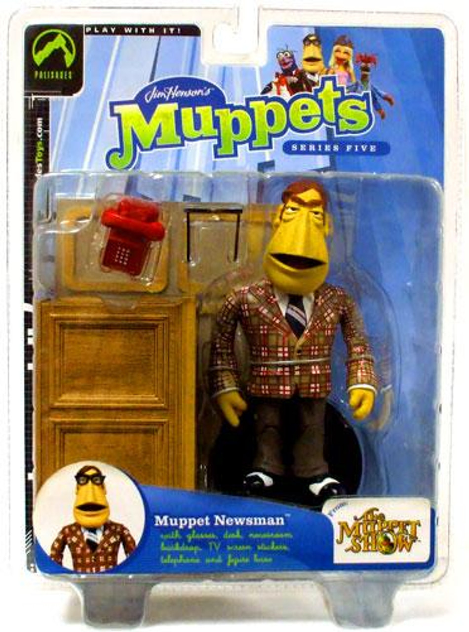 The Muppets The Muppet Show Series 5 Newsman Action Figure