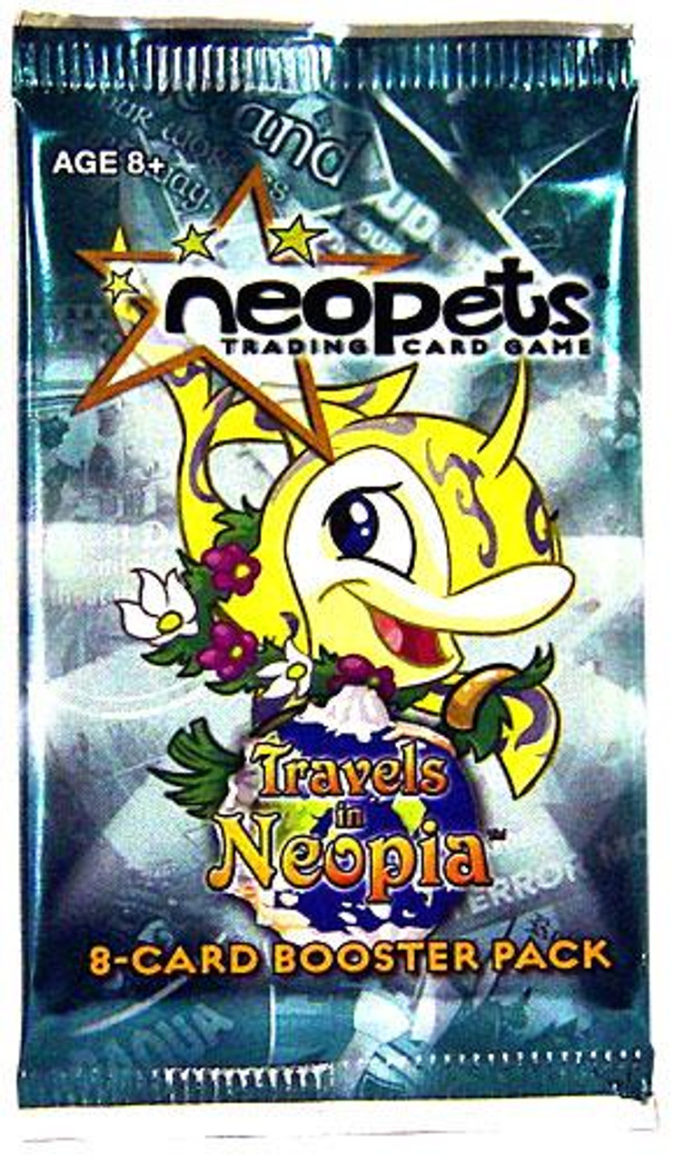 Neopets Trading Card Game Travels in Neopia Booster Pack
