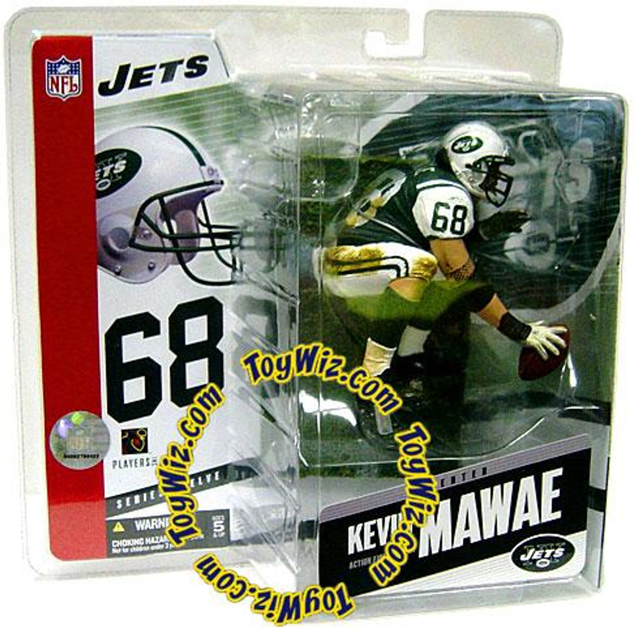 McFarlane Toys NFL New York Jets Sports Picks Series 12 Kevin Mawae Action Figure
