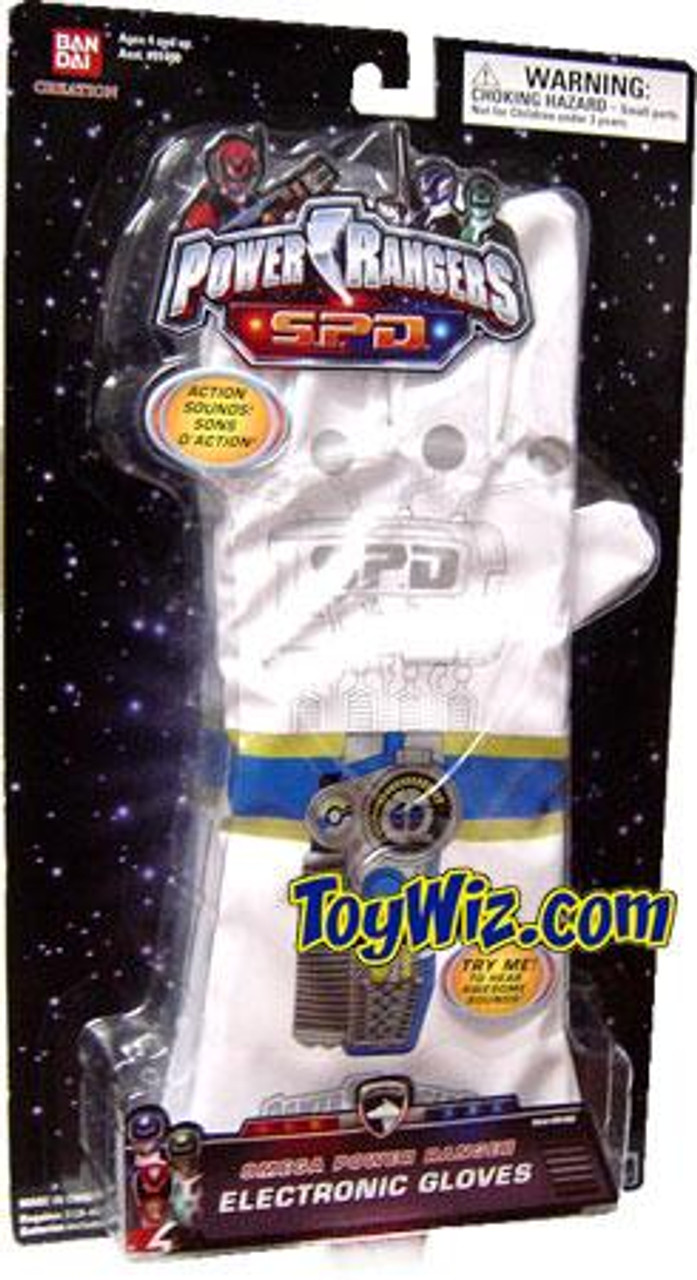 Power Rangers SPD Omega Power Ranger Electronic Gloves Roleplay Toy