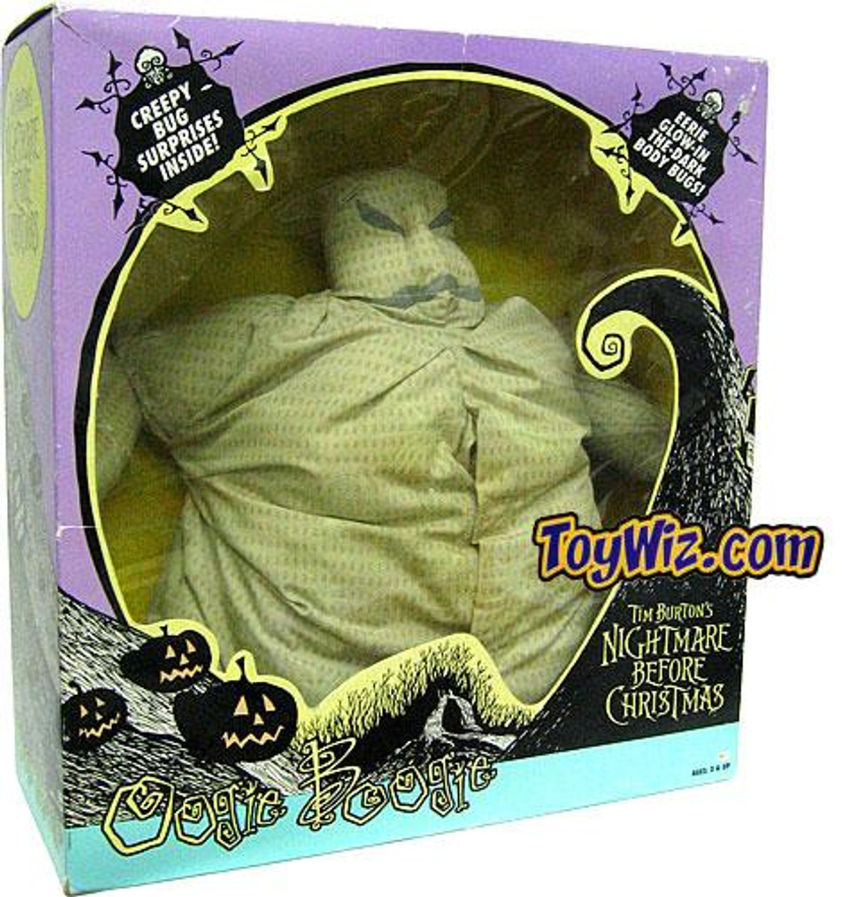 NECA The Nightmare Before Christmas Oogie Boogie Bugs In My Belly Plush ...