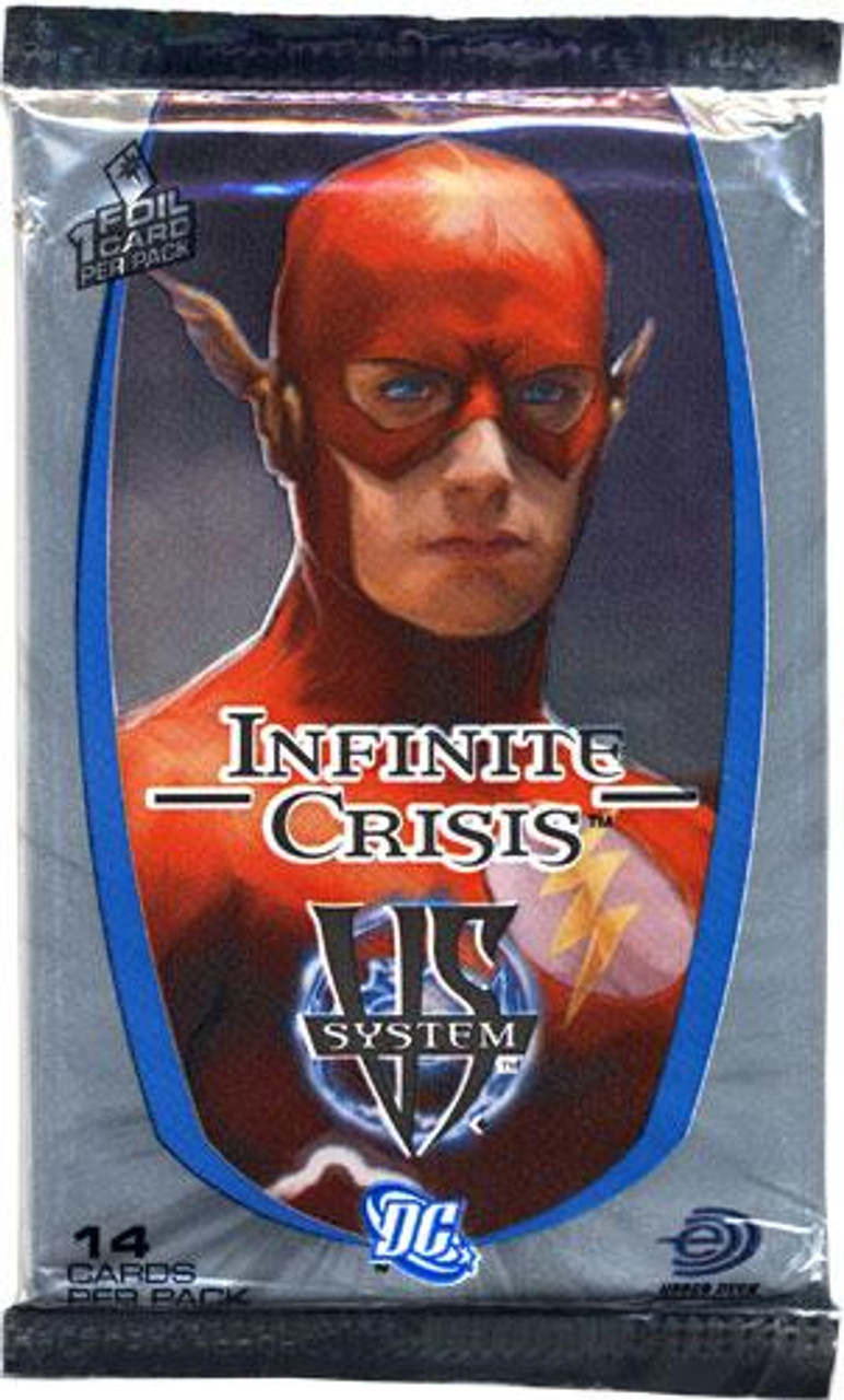 DC VS System Trading Card Game Infinite Crisis Booster Pack