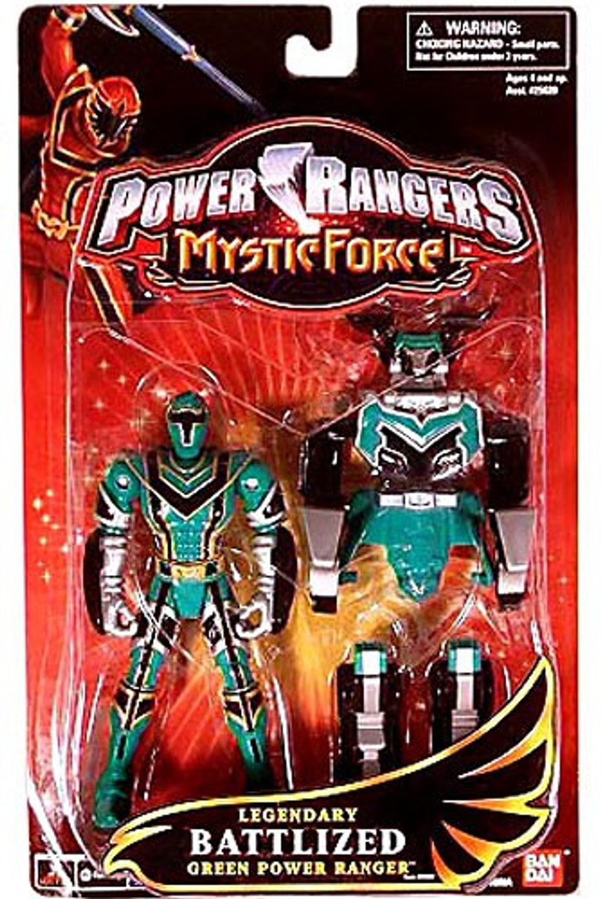 Power Rangers Mystic Force Legendary Battlized Green Power Ranger Action Figure