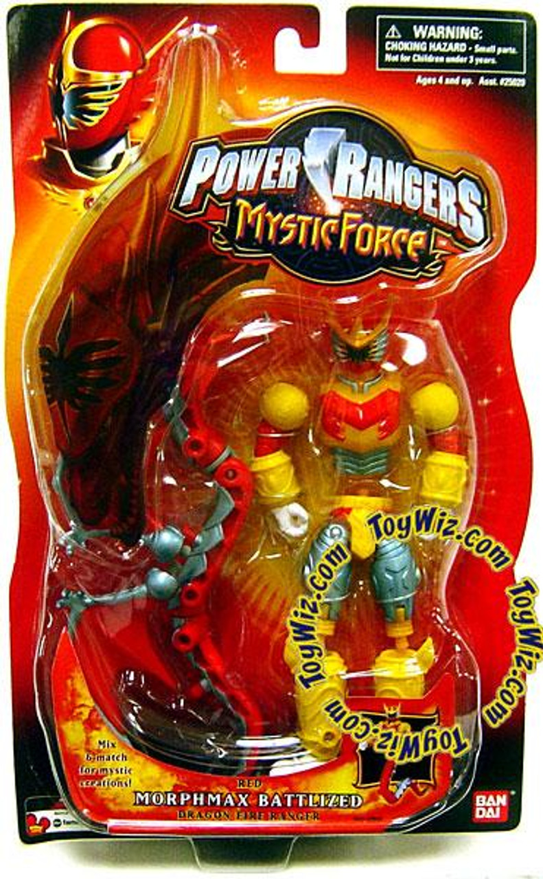 Power Rangers Mystic Force Red Morphmax Battlized Ranger Action Figure