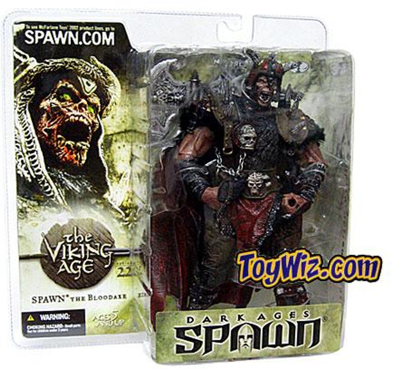 McFarlane Toys Dark Ages The Viking Age Spawn the Bloodaxe Action Figure