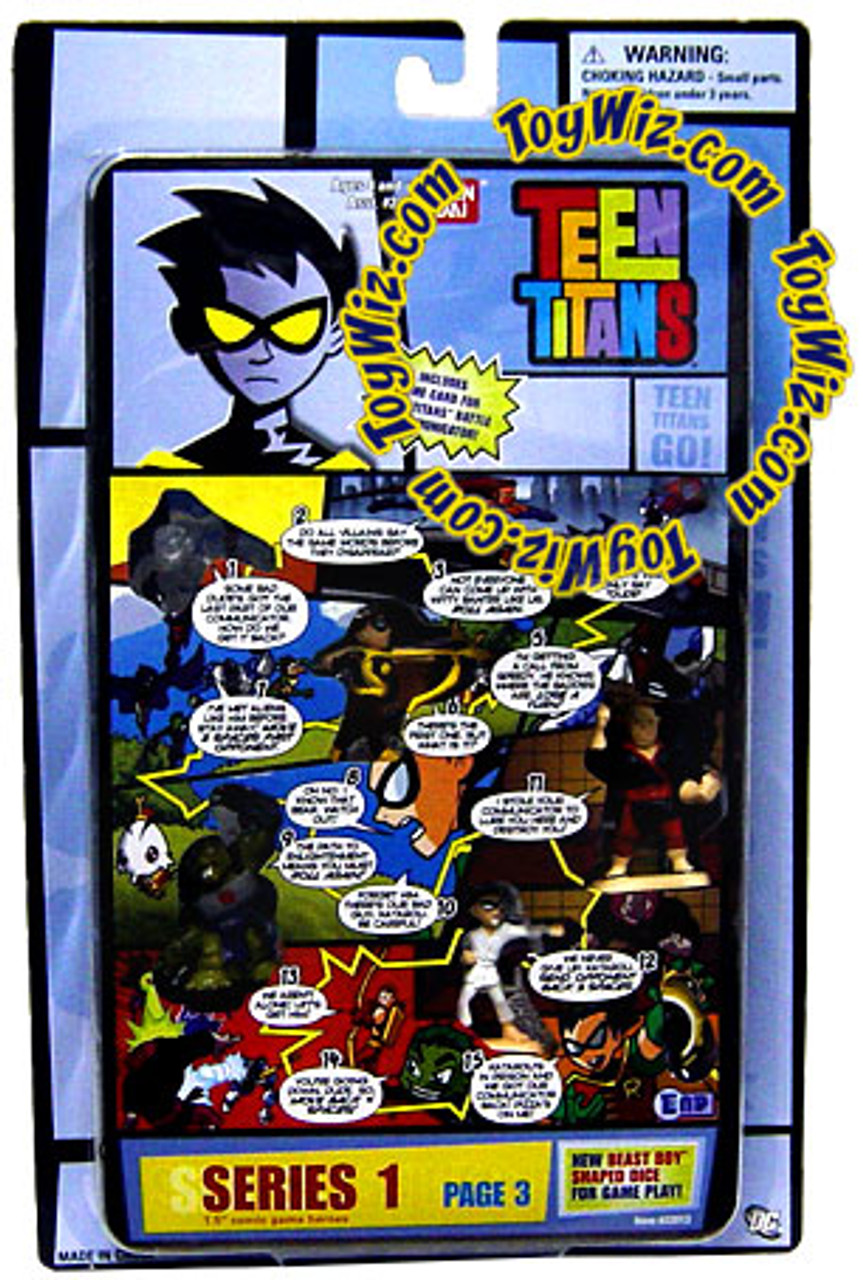 Teen Titans Go! Series 1 Comic Book Heroes Page 3 Mini Figure