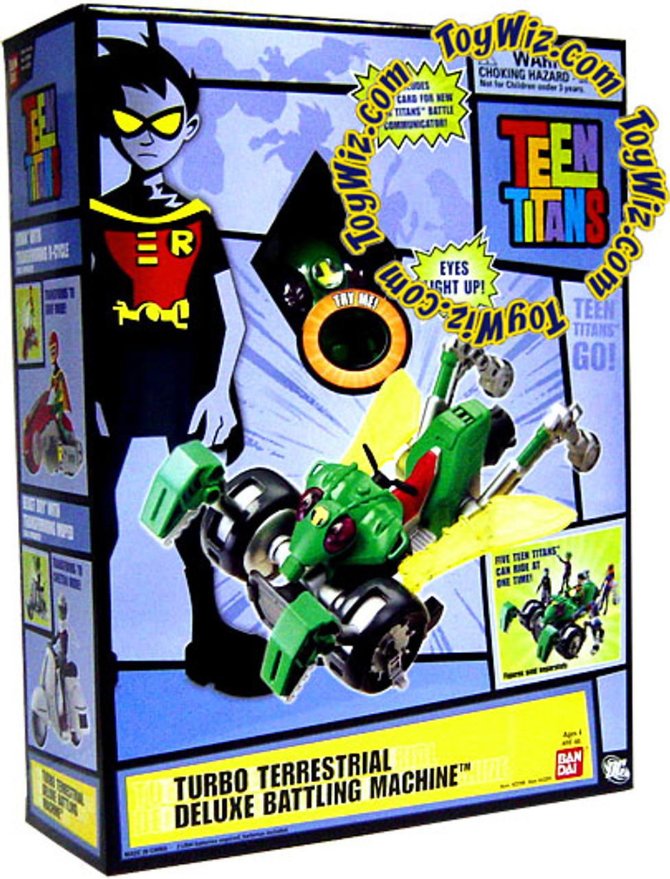 Teen Titans Go! Turbo Terrestrial Deluxe Battling Machine