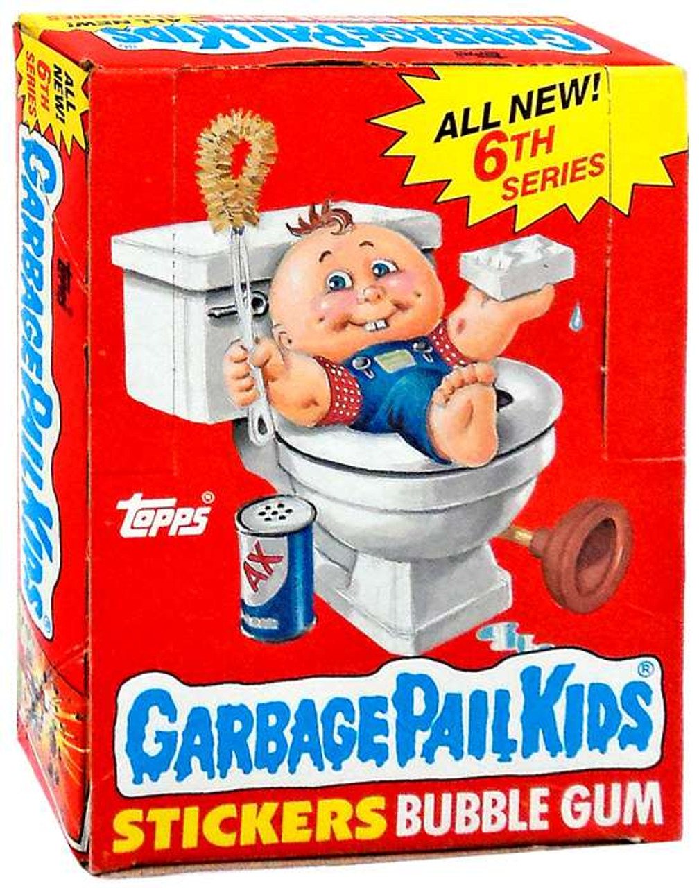 Garbage Pail Kids Series 6 Trading Card Sticker Box