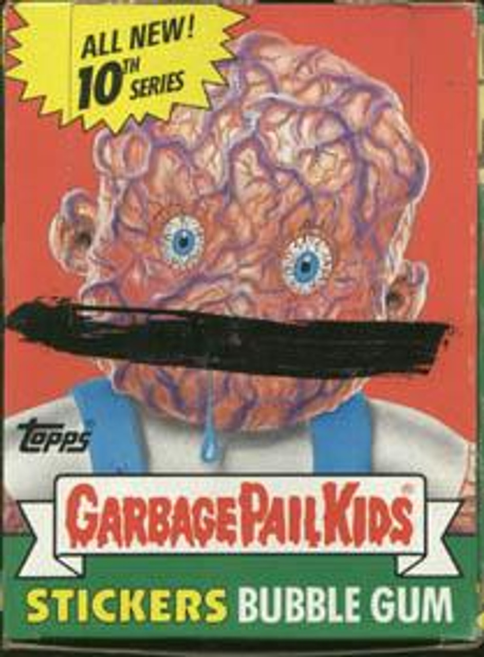 Garbage Pail Kids Series 10 Trading Card Sticker Box