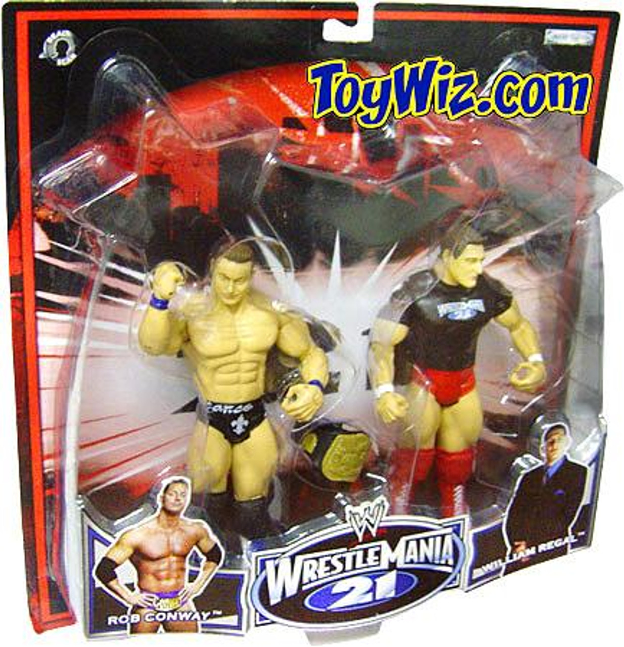 WWE Wrestling WrestleMania 21 Series 2 Rob Conway & William Regal Exclusive Action Figure 2-Pack