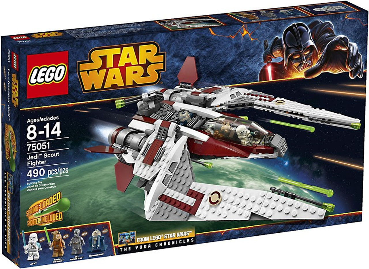 LEGO Star Wars The Yoda Chronicles Jedi Scout Fighter Set #75051