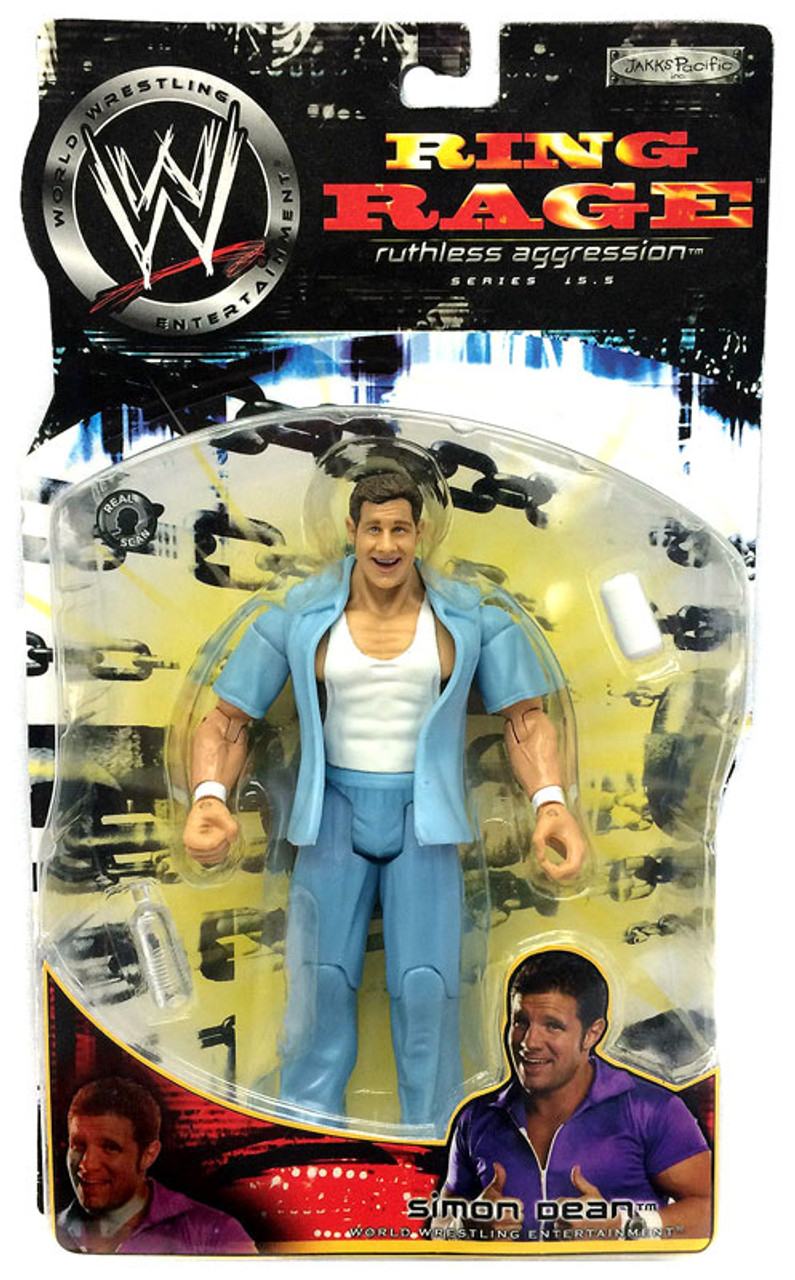 WWE Wrestling Ruthless Aggression Series 15.5 Ring Rage Simon Dean Action Figure