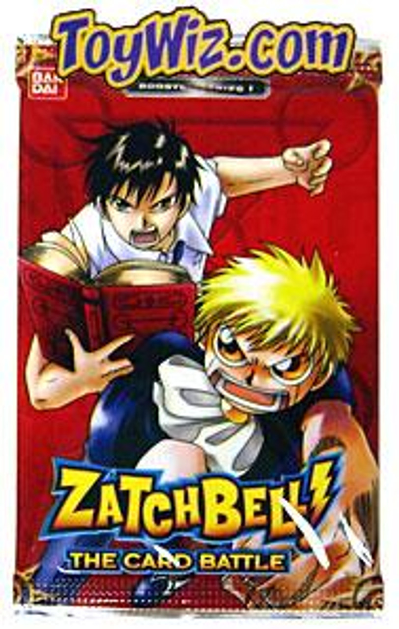 Zatch Bell Card Battle Game Basic Series 1 Booster Pack