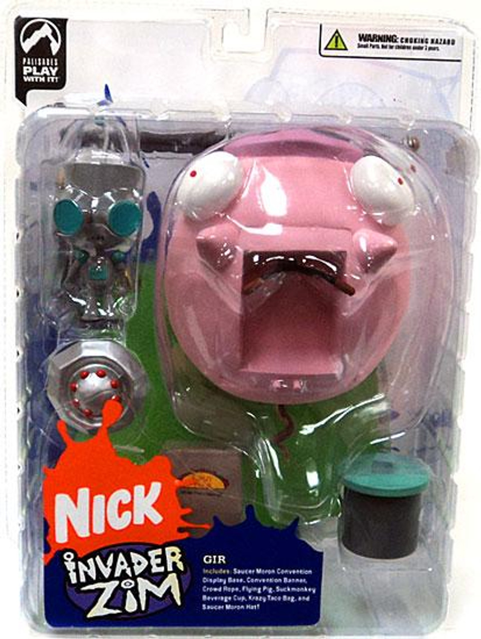 Invader Zim Series 1 GIR Action Figure