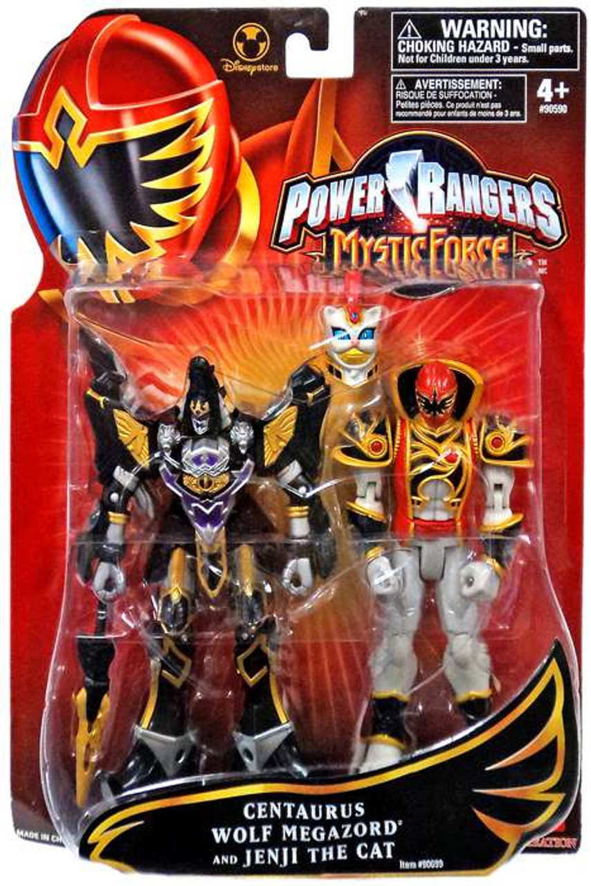 Power Rangers Mystic Force Centaurus Wolf Megazord and Jenji the Cat Exclusive Action Figure 2-Pack