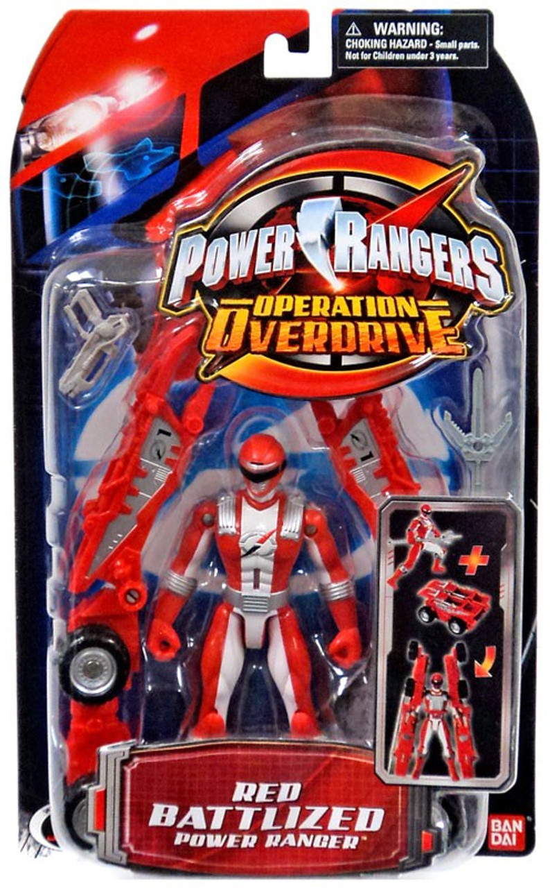 Power Rangers Operation Overdrive Red Battlized Power ...