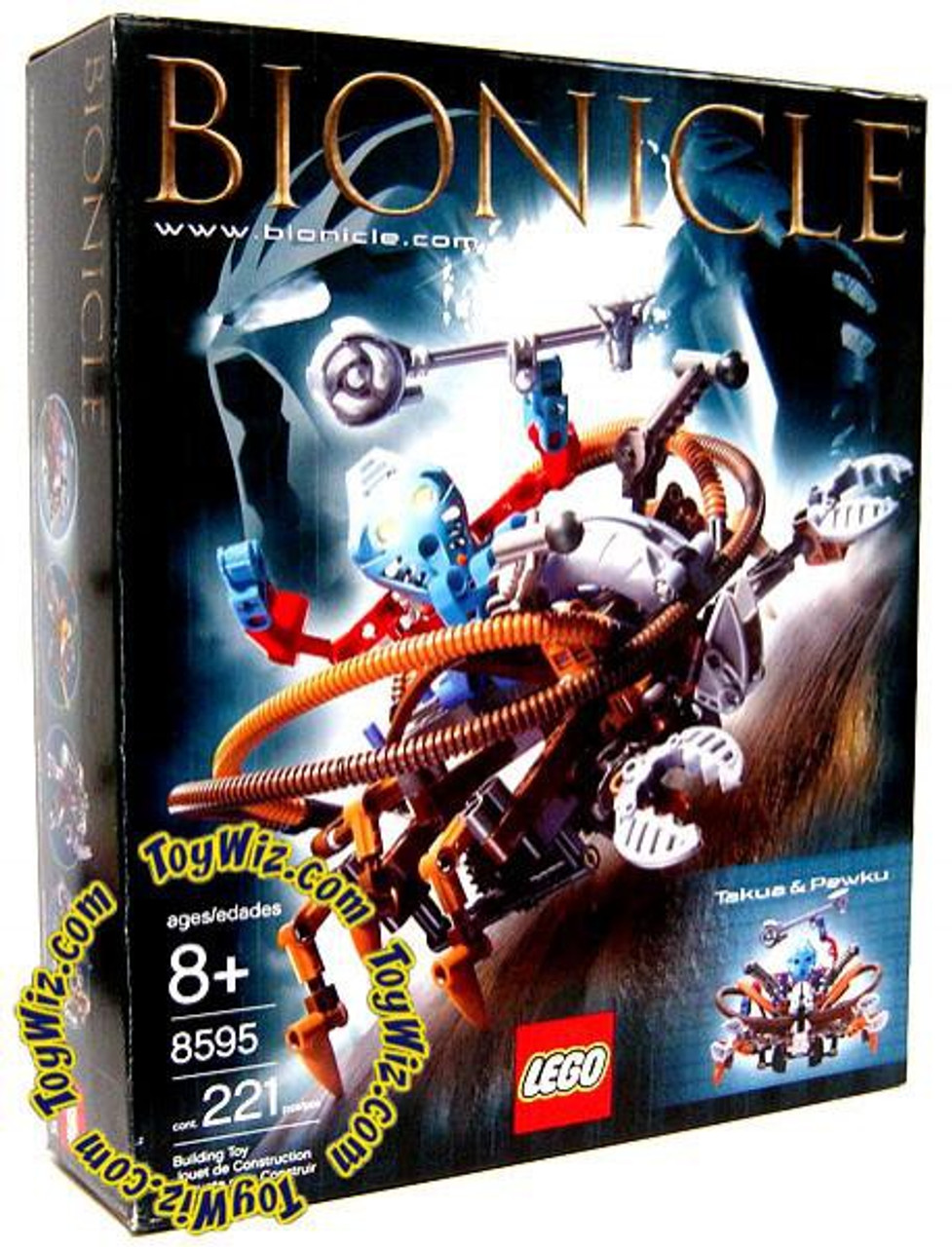 LEGO Bionicle Takua & Pewku Set #8595