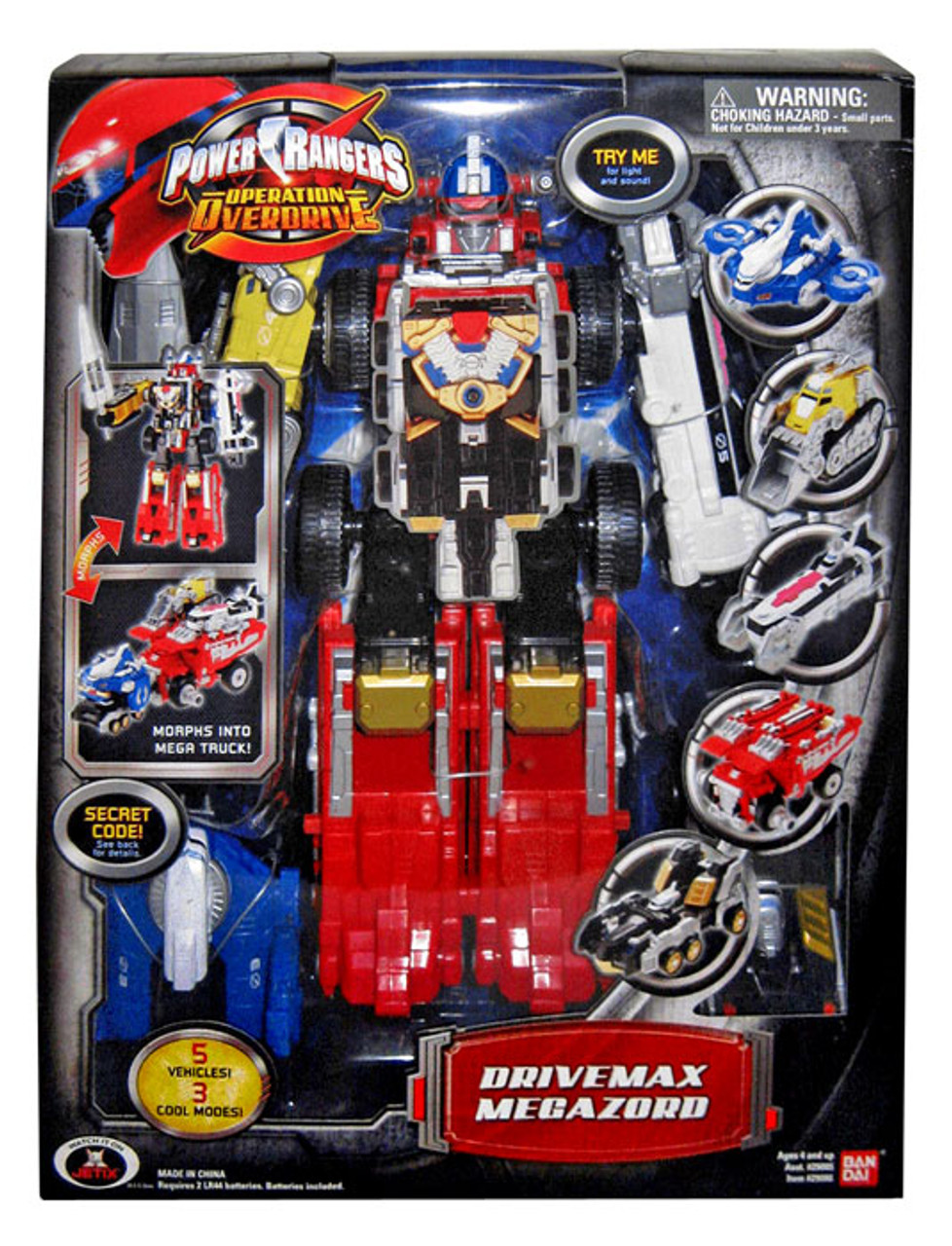Power Rangers Operation Overdrive Drivemax Megazord Action Figure