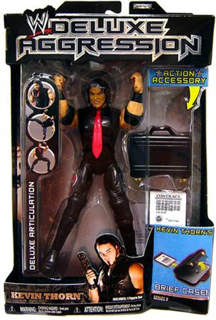 WWE Wrestling Deluxe Aggression Series 9 Kevin Thorn Action Figure