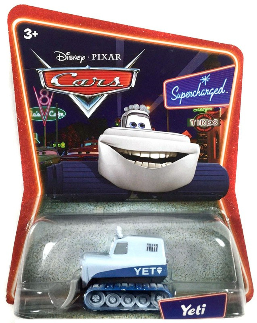 Disney Cars Supercharged Yeti Diecast Car