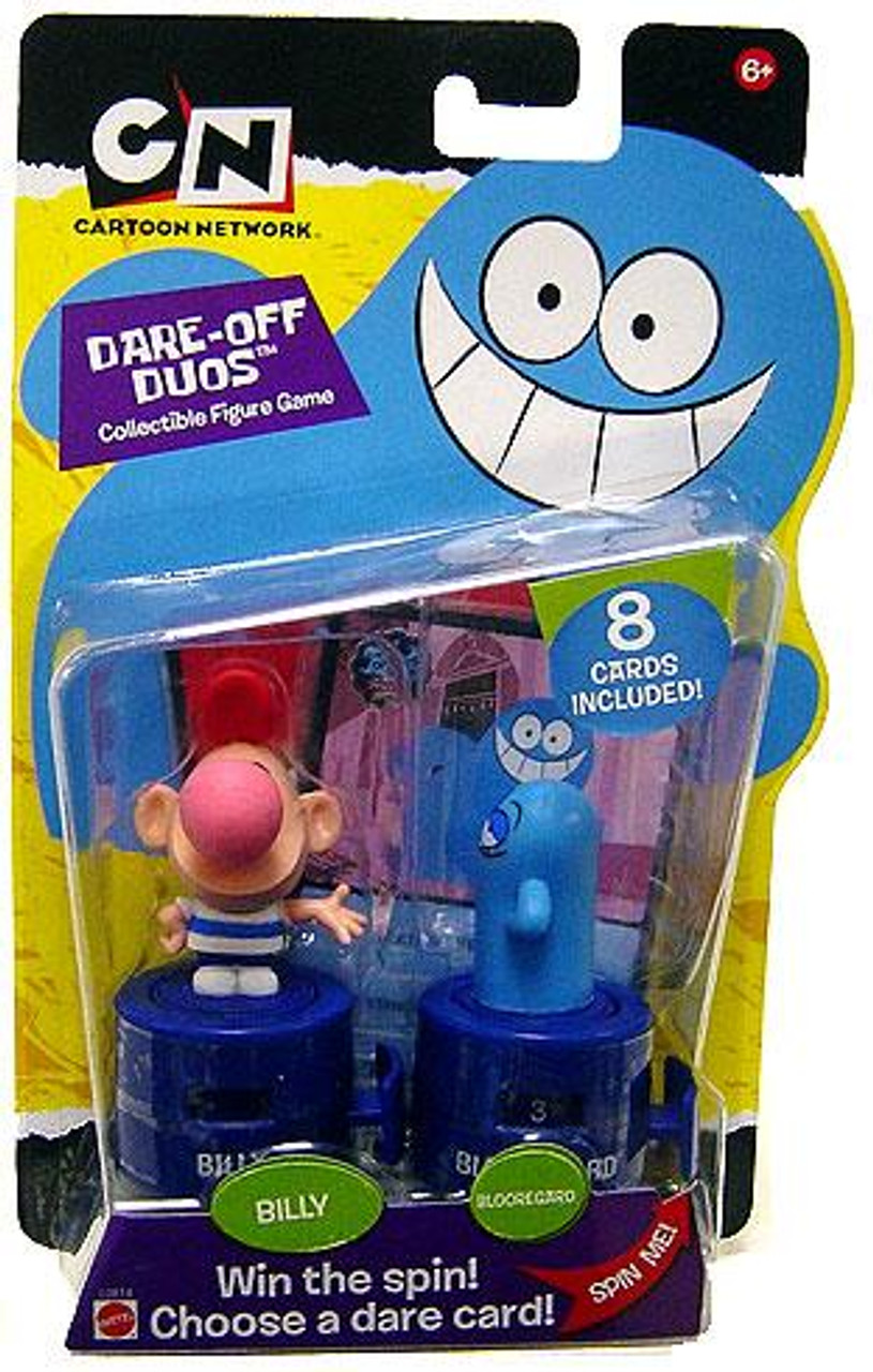 Cartoon Network Dare-off Duos Collectible Figure Game Billy & Blooregard Figure 2-Pack