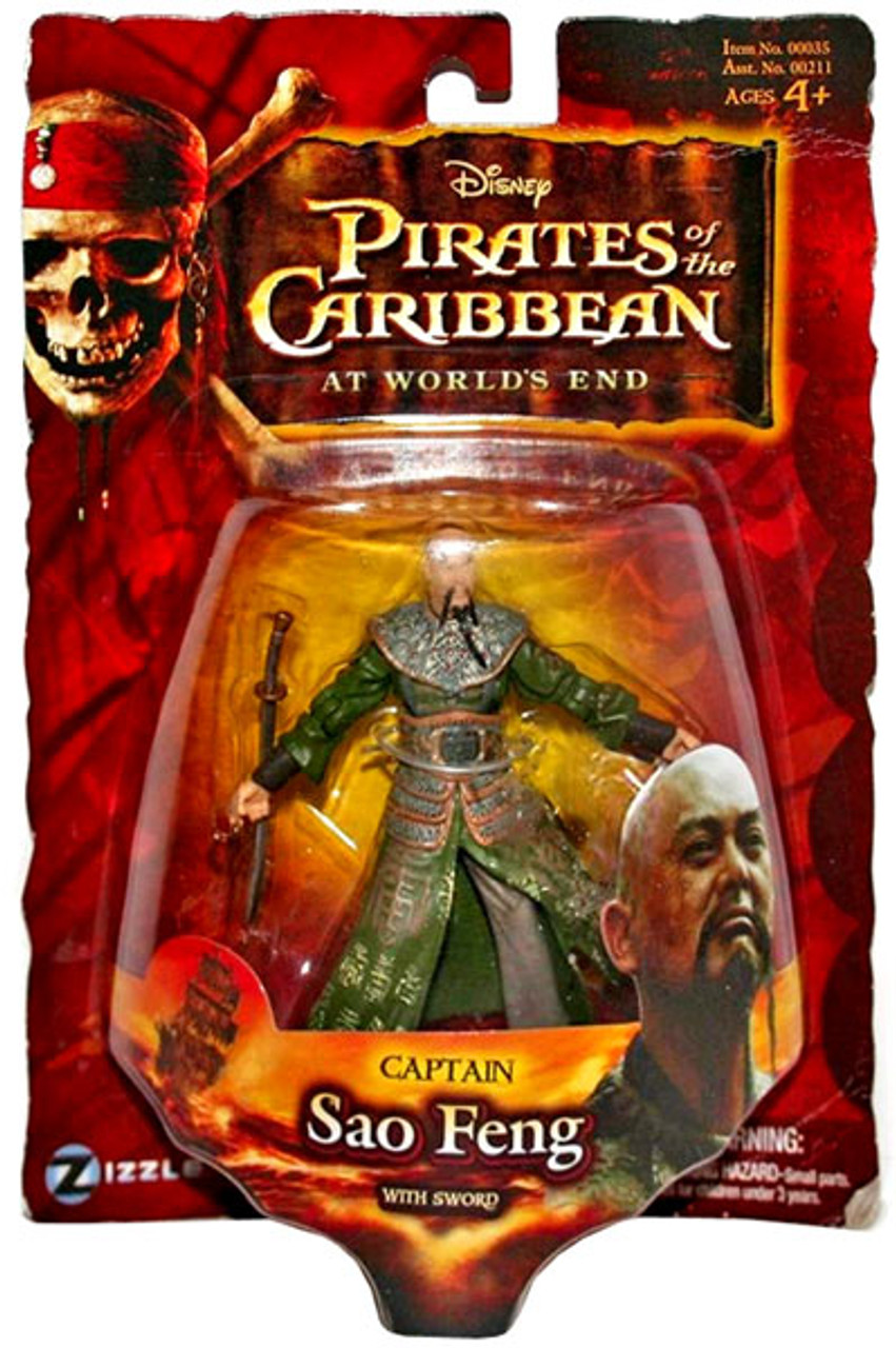 Pirates of the Caribbean At World's End Series 3 Captain Sao Feng Action Figure