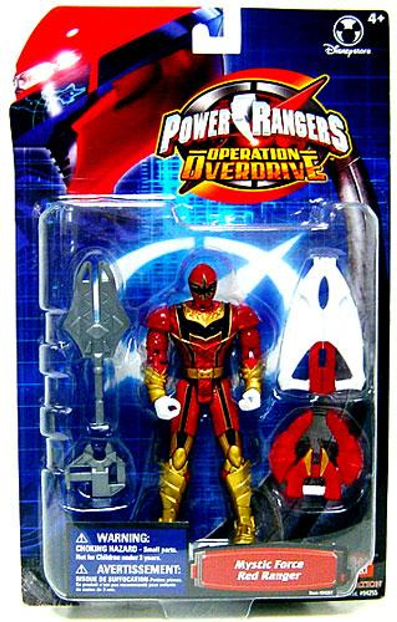 Power Rangers Operation Overdrive Mystic Force Red Ranger Exclusive Action Figure