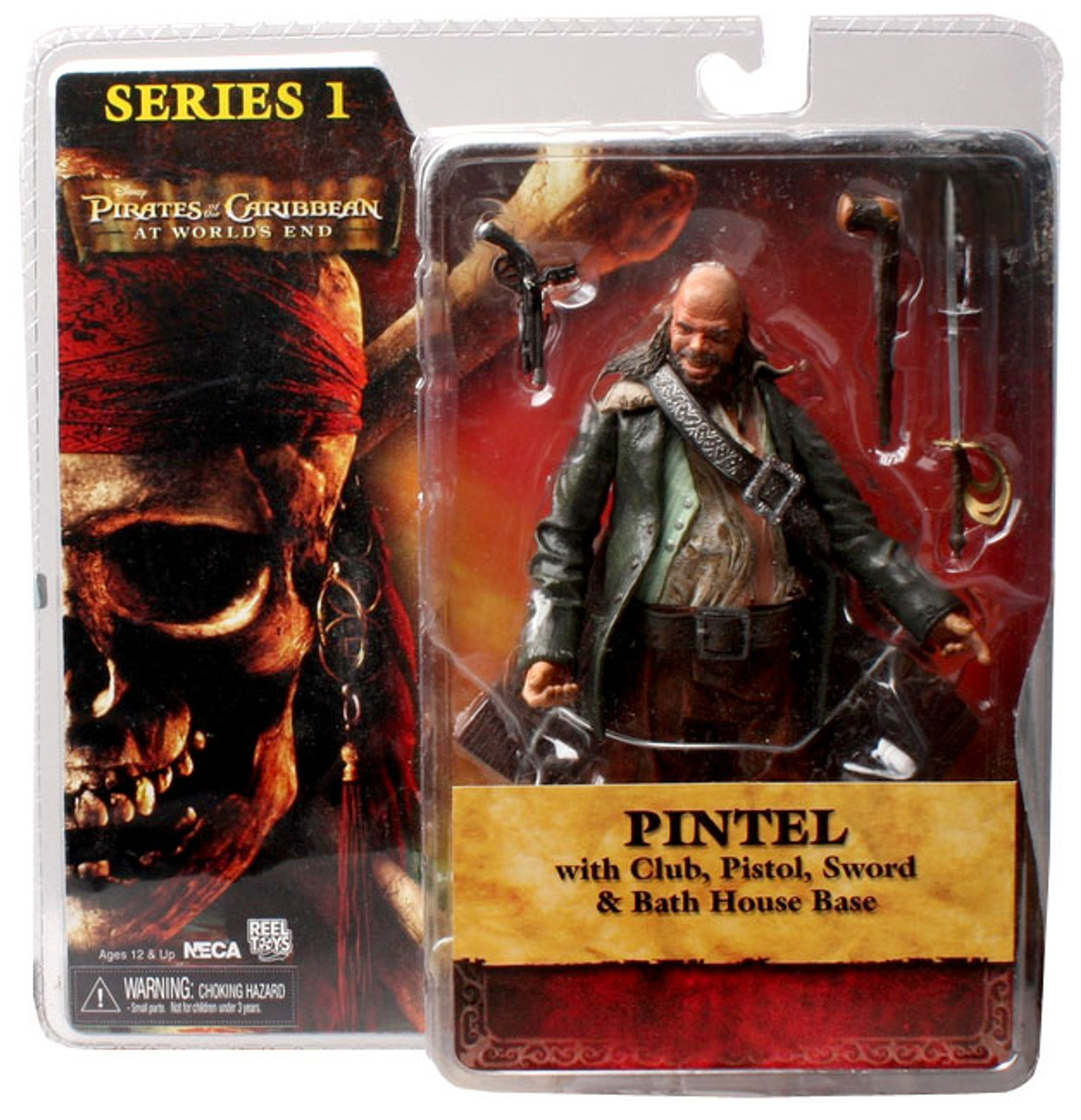 NECA Pirates of the Caribbean At World's End Series 1 Pintel Action Figure