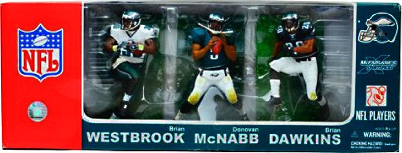 McFarlane Toys NFL Sports Picks 3-Packs Philadelphia Eagles Exclusive Action Figure 3-Pack