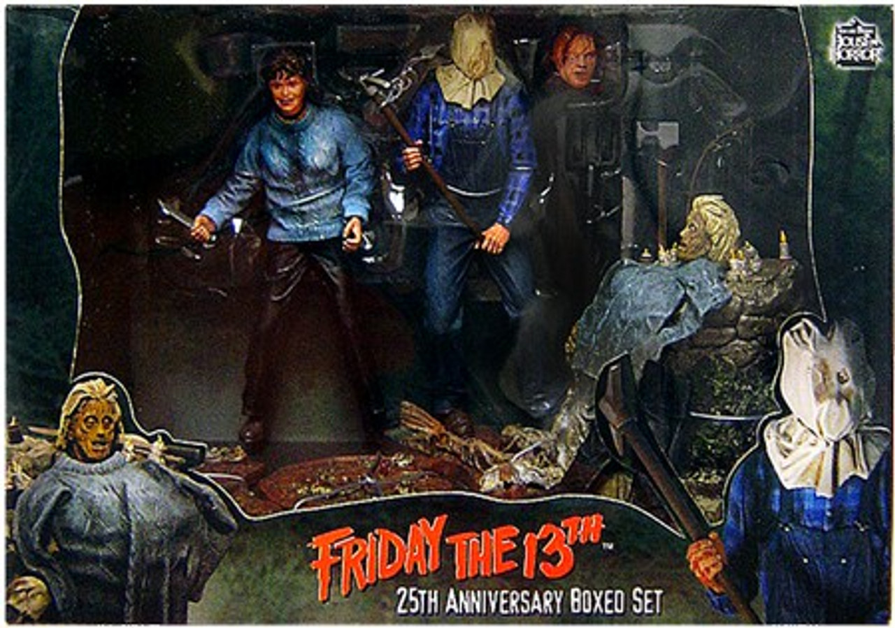 NECA Friday the 13th Cult Classics 25th Anniversary Action Figure Set