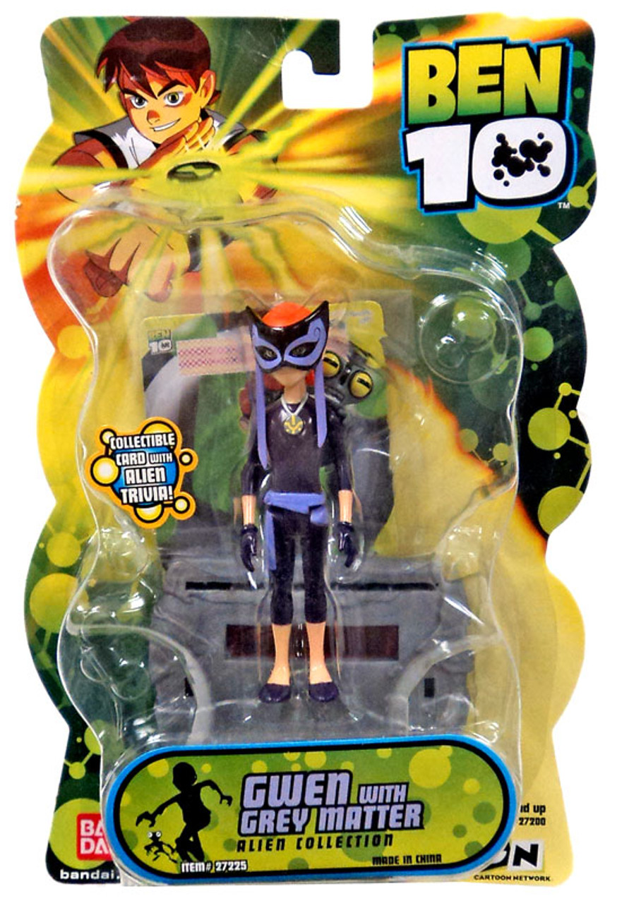 Ben 10 Alien Collection Series 2 Gwen with Greymatter Action Figure