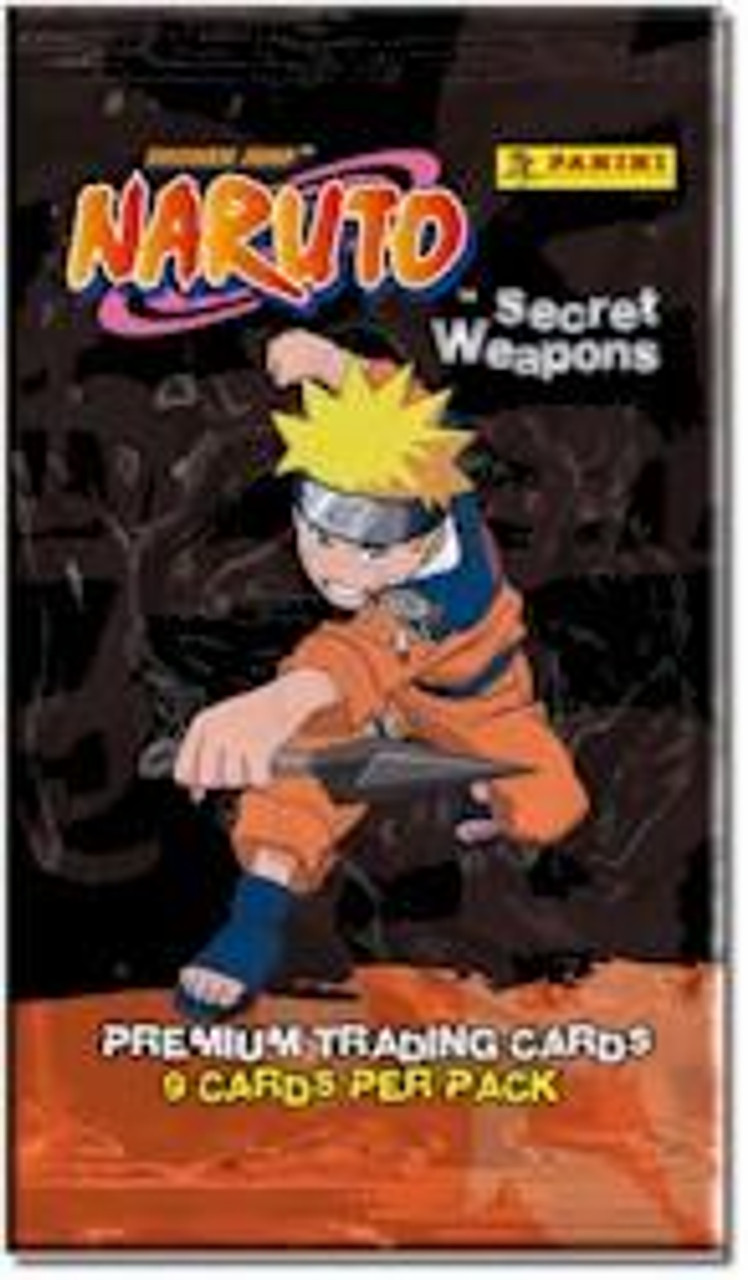 Naruto Secret Weapons Trading Card Pack