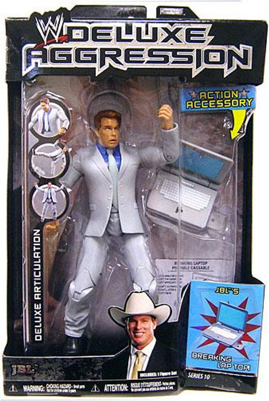 WWE Wrestling Deluxe Aggression Series 10 JBL Action Figure