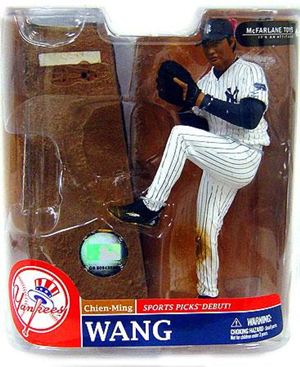 McFarlane Toys MLB New York Yankees Sports Picks Series 20 Exclusive Chien-Ming Wang Exclusive Action Figure