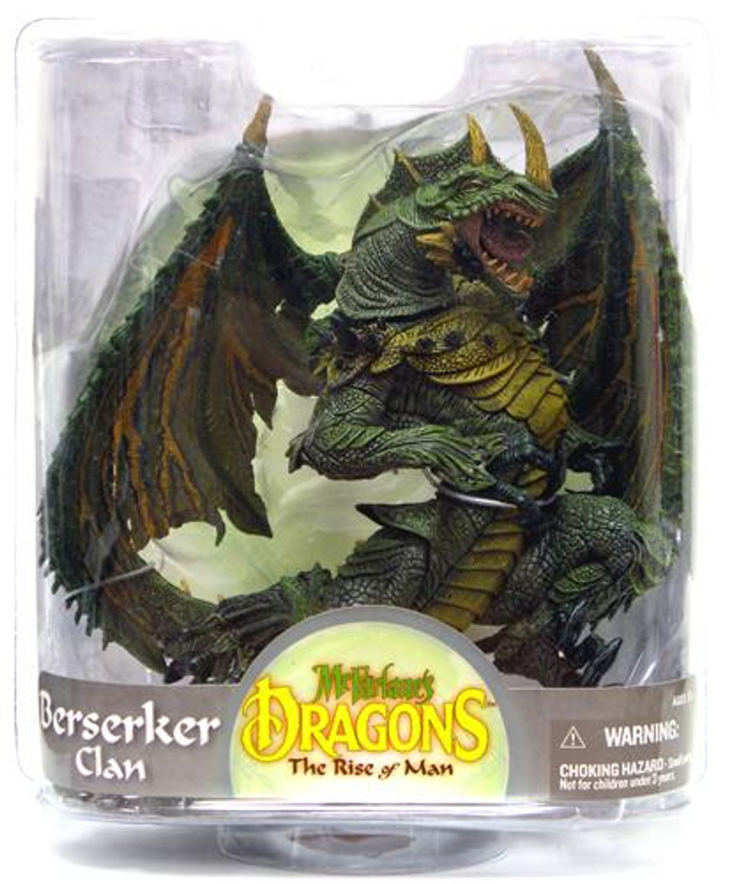 McFarlane Toys Dragons The Rise of Man Series 7 Berserker Dragon Action Figure