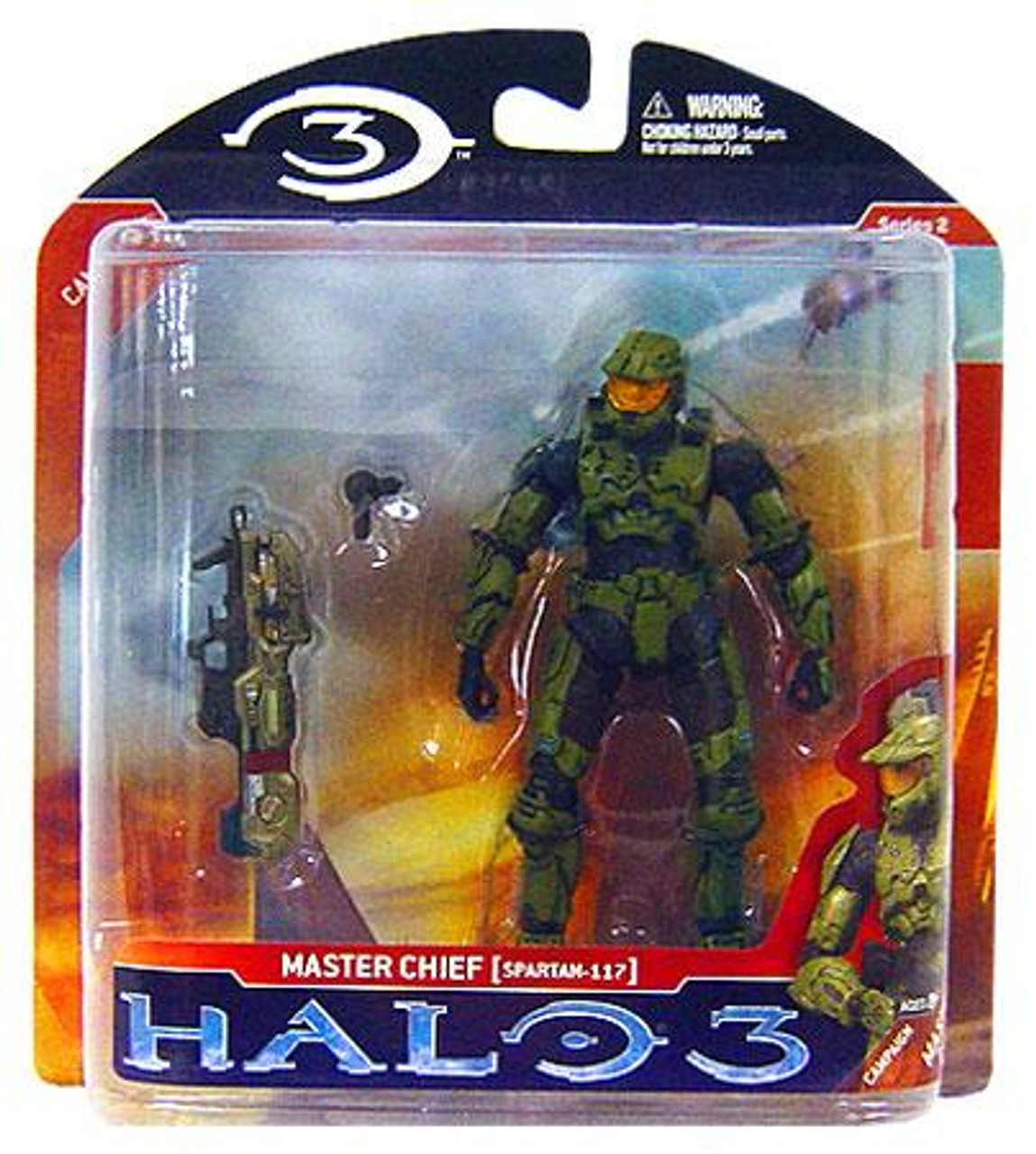 McFarlane Toys Halo 3 Series 2 Master Chief Spartan-117 Action Figure