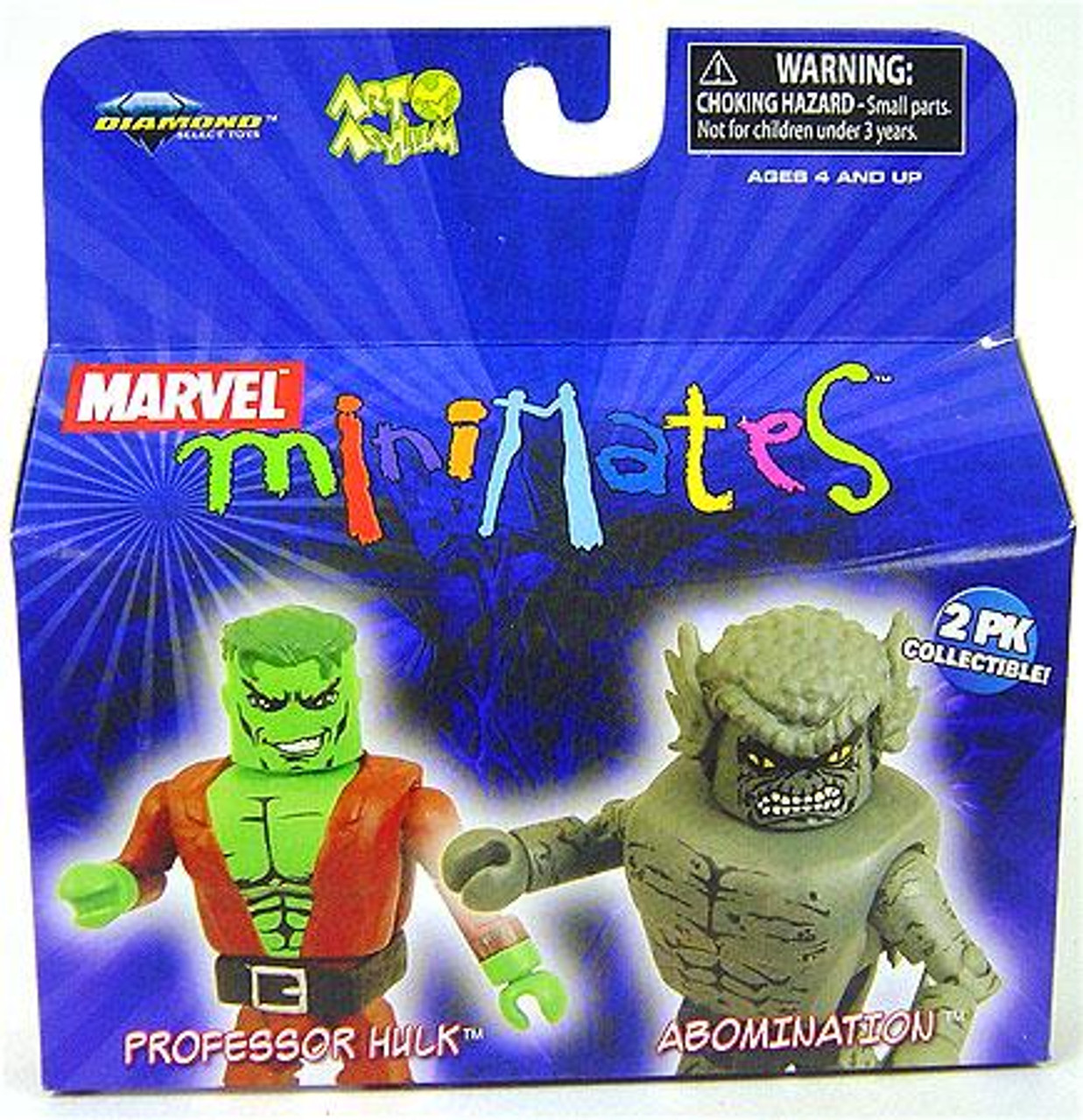 Marvel Minimates Series 20 Professor Hulk & Abomination Minifigure 2-Pack