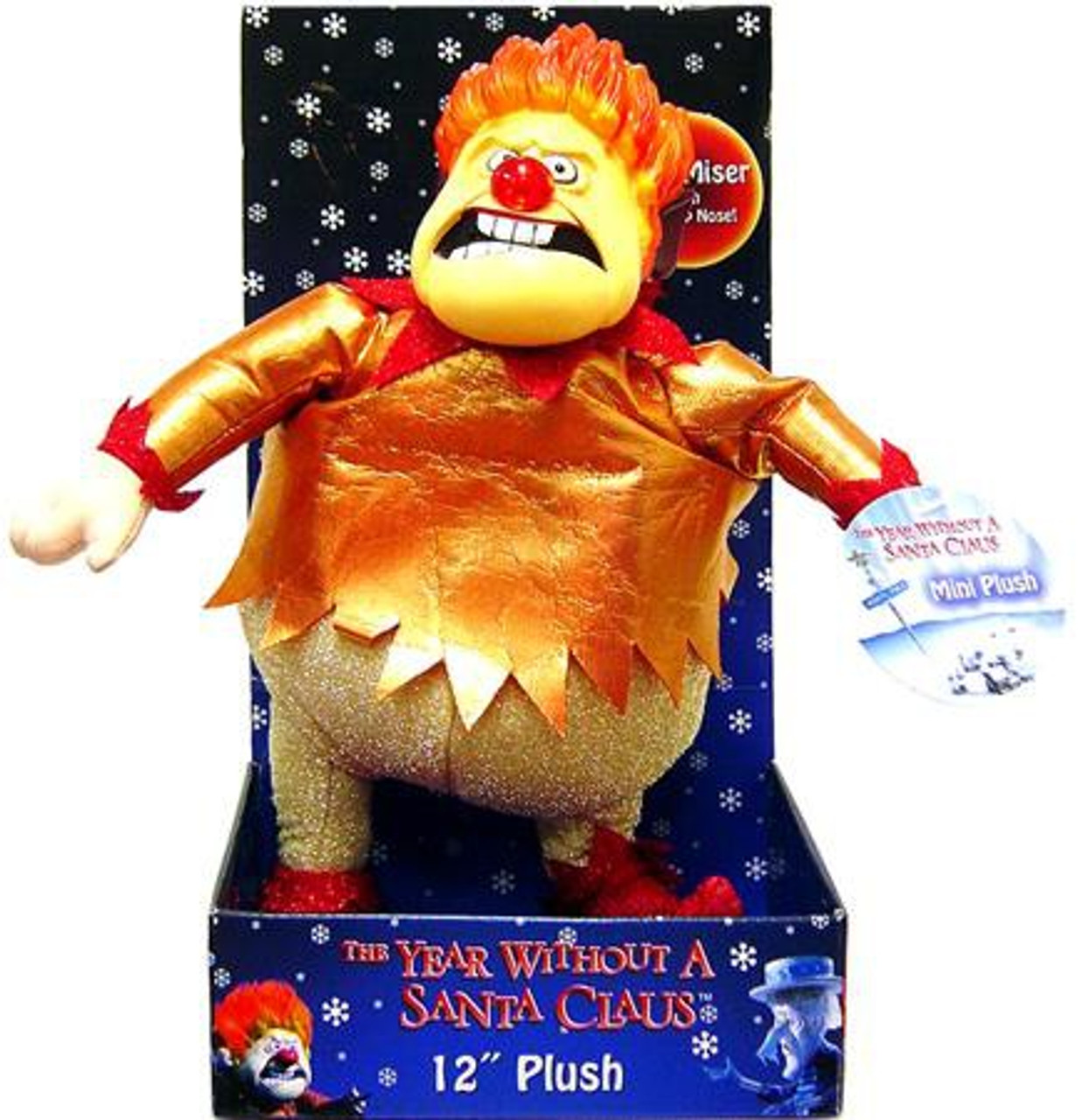 NECA Year Without Santa Claus Heat Miser 12-Inch Plush