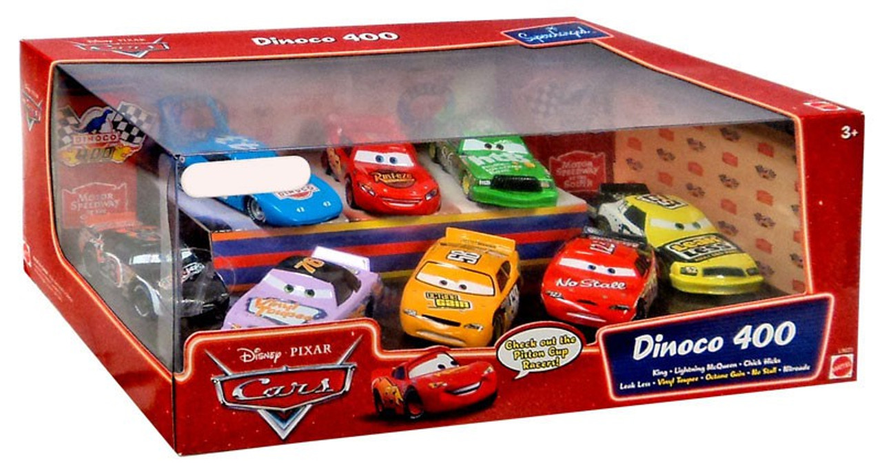 Disney Cars Multi-Packs Dinoco 400 Gift Pack Exclusive Diecast Car Set