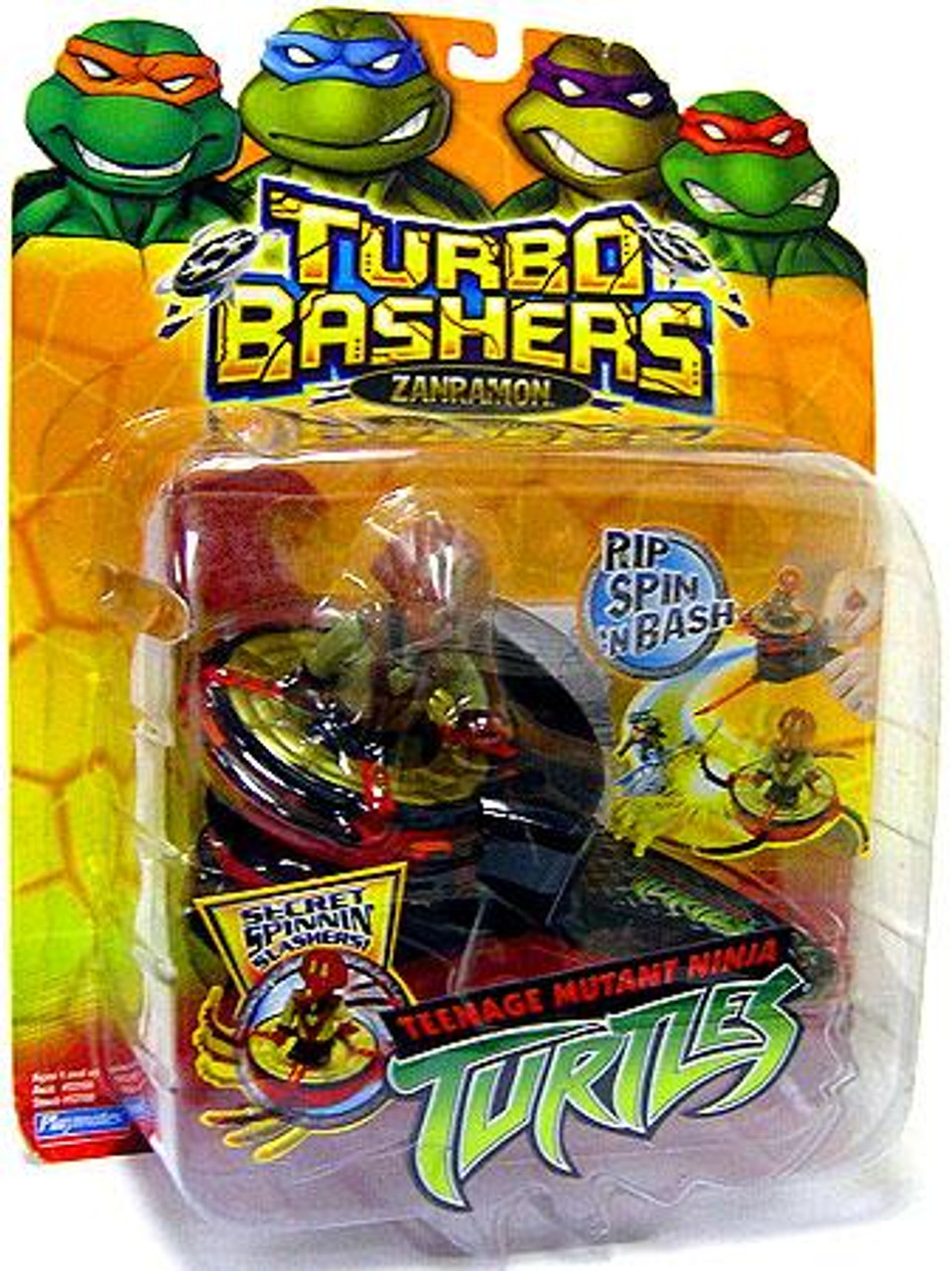Teenage Mutant Ninja Turtles 2003 Turbo Bashers Zanramon Toy