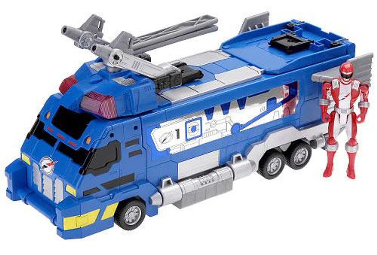 Power Rangers Operation Overdrive Drivemax Command Truck Action Figure Vehicle