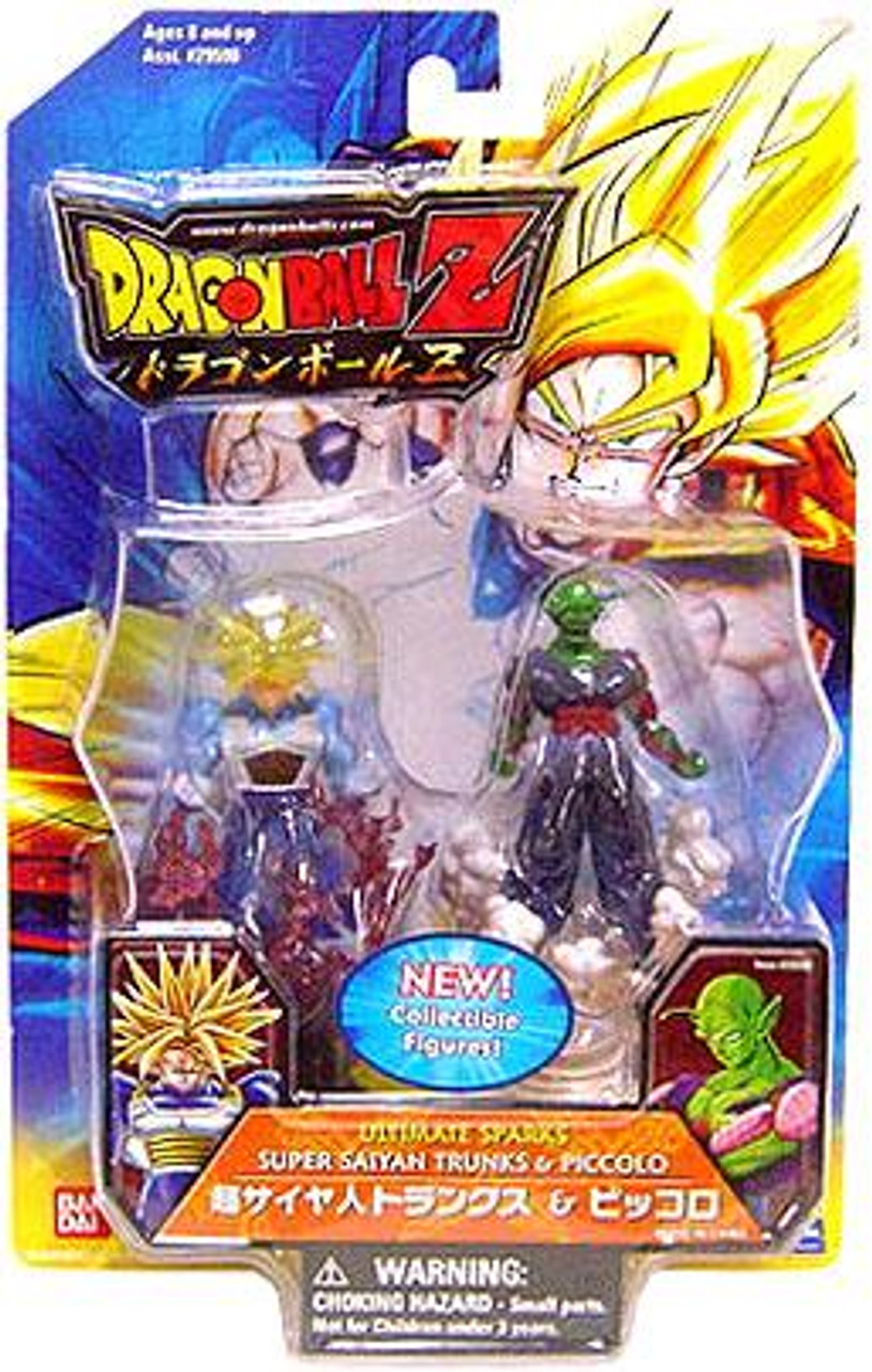 Dragon Ball Z Ultimate Sparks Super Saiyan Trunks & Piccolo 2.5-Inch PVC Figure 2-Pack